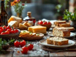 Plato típico de la gastronomía catalana con ingredientes locales
