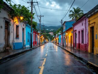 Immagine del gran apagón che colpisce Puerto Rico