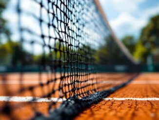 Carlos Godó Valls durante un torneo di tennis a Barcellona