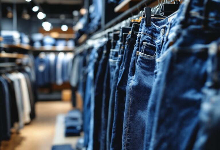 Jeans Marine Straight di Zara in un contesto di moda