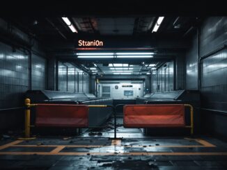 Incendio nella stazione di metro di Sant Antoni