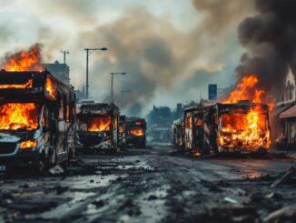 Incendio che distrugge autocaravanas a Granollers