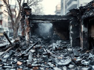Incendio devastante en El Pousadoriu que causó una muerte