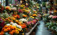 Fiori freschi della Florería Vaticana nel Vaticano