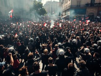 Manifestazione per il diritto alla casa in Spagna nel 2025