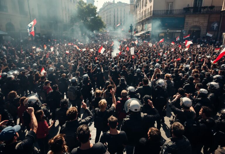 Manifestazione per il diritto alla casa in Spagna nel 2025