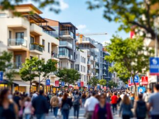 Grafico che mostra l'andamento del mercato immobiliare in Catalunya