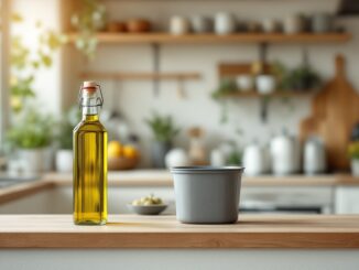 Reciclaje de aceite de oliva en un hogar sostenible