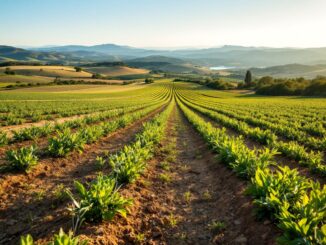 Sistema de riego innovador en campos de Catalunya