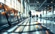 Auxiliares de vuelo en aerolínea low-cost durante un vuelo