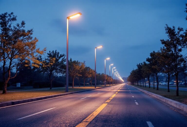 Innovativa soluzione di illuminazione pubblica di Salvi Lighting