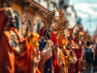 Processione della Semana Santa a Málaga con la Legione Española