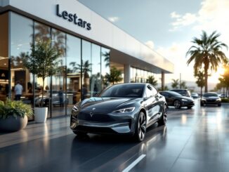 Grafico delle tendenze del mercato automobilistico spagnolo