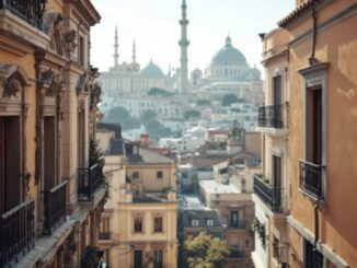 Grafico delle tendenze turistiche in Spagna