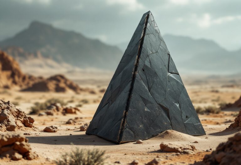 Immagine della torre triangolare nell'Area 51
