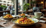 Violeta Mangriñán mentre cucina a Milano