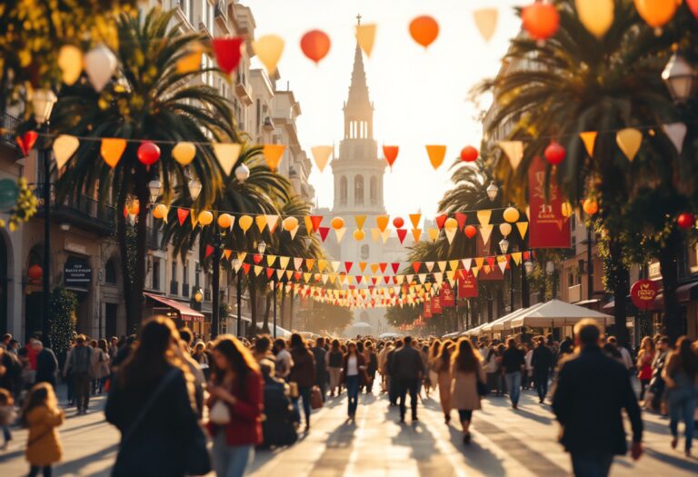 Immagine delle celebrazioni recenti a Barcellona