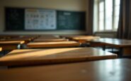 Estudiantes en clase discutiendo sobre terrorismo