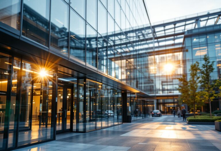 Vista del DFactory a Barcellona, centro di innovazione