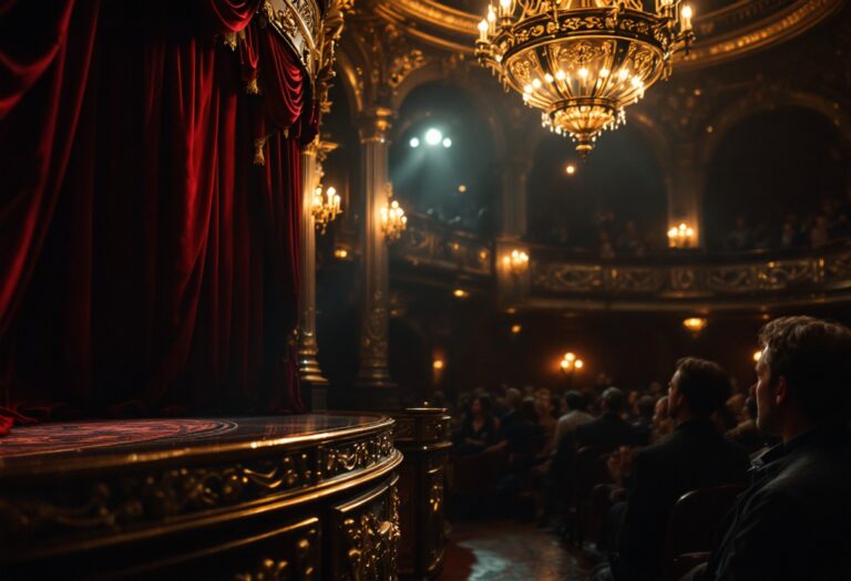 Rappresentazione di Giulio Cesare al Liceu di Barcellona