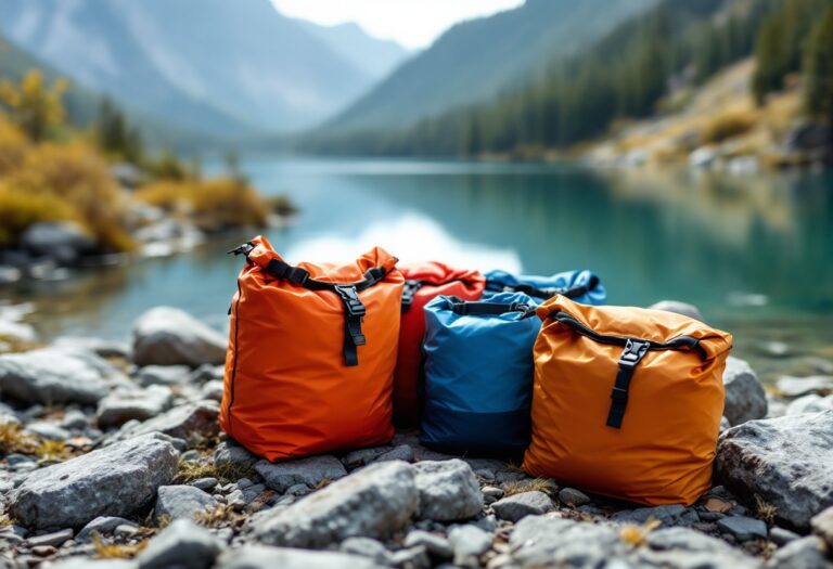Dry bags ideales para actividades acuáticas y deportes