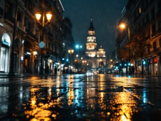Donna in travaglio durante un blackout a Madrid