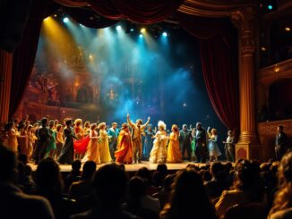 Immagine del musical Pollo Pepe in scena