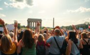 protestas en washington por el cierre del gobierno y redadas de inmigracion 1760841213