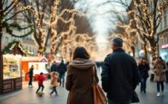 diferencias sociales visibles durante la navidad en la ciudad 1766645605