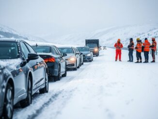 cortes en la m 601 en navacerrada debido al fuerte temporal de nieve 1769281594