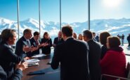 el dialogo entre el gobierno espanol y las corporaciones en davos enfrentando los retos globales 1769019438