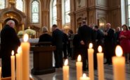 los reyes de espana y su familia rinden homenaje a la reina sofia en el responso por irene de grecia 1768658215