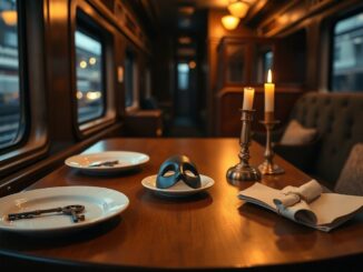 Gastroescaperoom en Madrid: cenas inmersivas en un tren de época