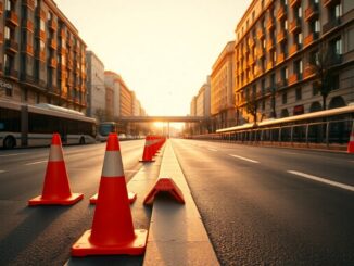 Movilidad alterada en Madrid: cortes en el centro, Fuencarral y Puente de Vallecas