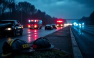 Accidente en la M-50 deja cinco heridos, uno grave