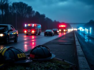 Accidente en la M-50 deja cinco heridos, uno grave