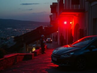 Atropello en Frigiliana deja tres heridos en terraza de bar