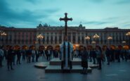 El Papa León XIV celebra vigilia de oración con jóvenes en la Plaza de Lima