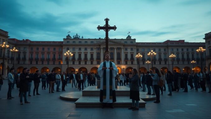 El Papa León XIV celebra vigilia de oración con jóvenes en la Plaza de Lima
