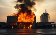 Incendio en Madrid: nave de trasteros arde en Villaverde y obliga a desalojar gasolinera