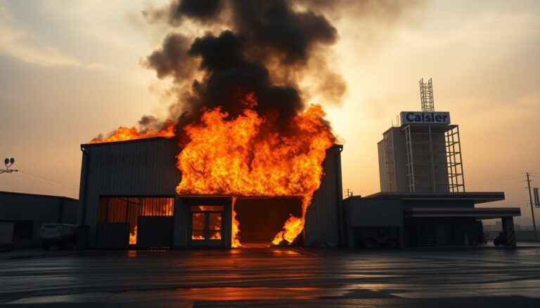 Incendio en Madrid: nave de trasteros arde en Villaverde y obliga a desalojar gasolinera