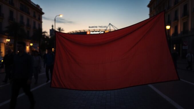 Manifestación histórica en Sevilla exige cambio en la dirección del club