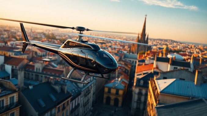 Un helicóptero lanza 100.000 poemas sobre Barcelona para honrar la memoria histórica
