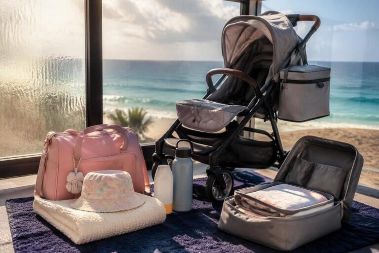 Guía completa para viajar con bebés en verano sin estrés