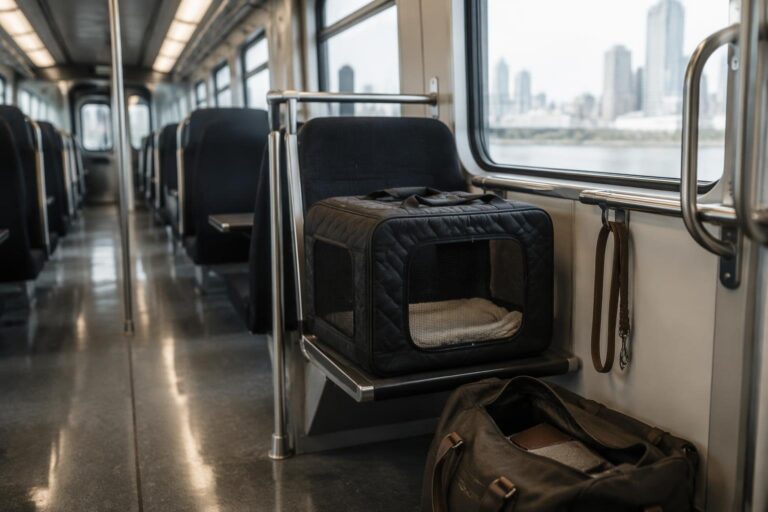 Guía completa para viajar con perros en tren sin estrés