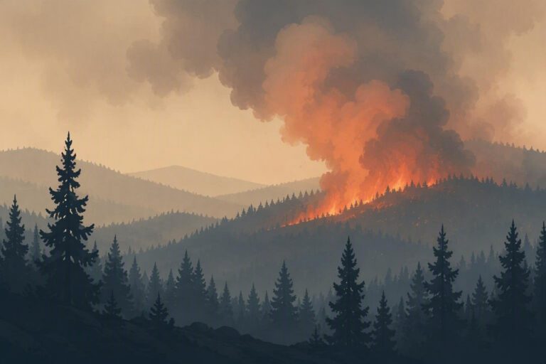 Incendio forestal en España afecta 19.289 hectáreas