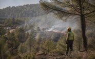 El fuego en el Parque Natural de la Sierra Calderona queda controlado este domingo