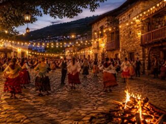 La singular celebración de Nochevieja en Agosto en Bérchules: una tradición que atrae a miles