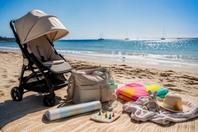 Preparativos y consejos para viajar con bebés en climas cálidos