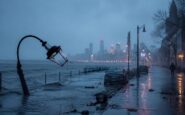 Tormenta nor'easter genera cortes de energía y vuelos cancelados